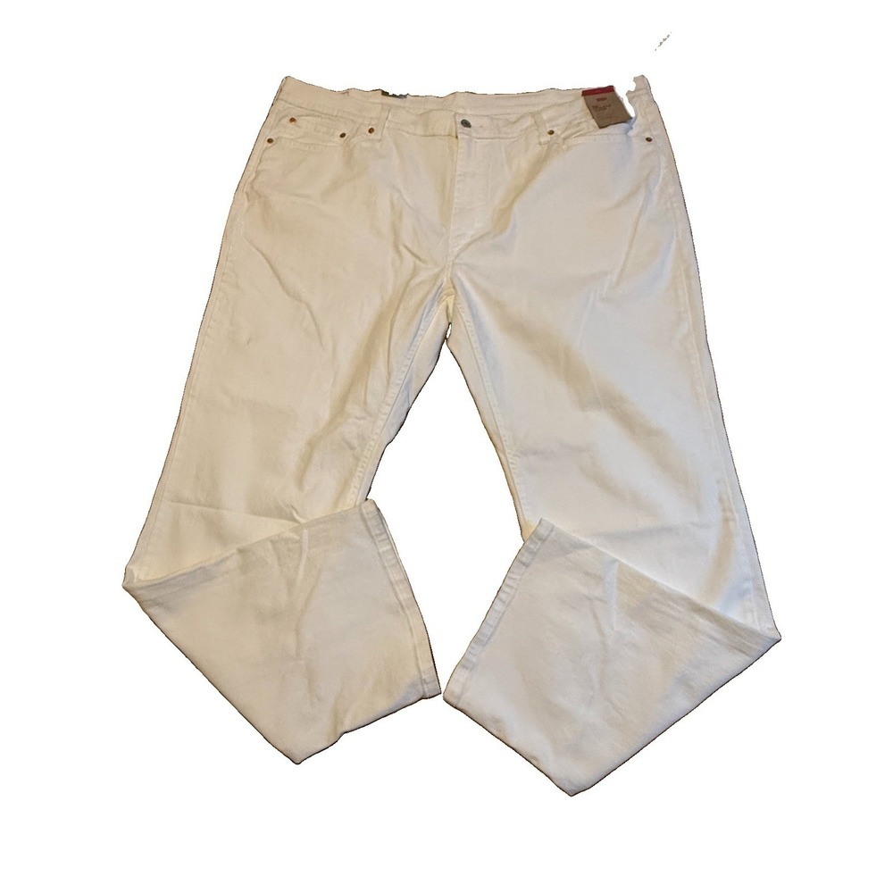 Levi's Men's 541 Athletic Taper Jeans NWT White 46 X 34 Flex Stretch Denim